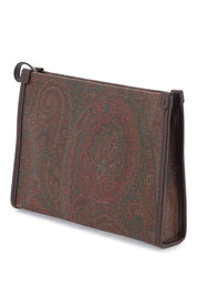 Etro Paisley Pouch With Embroidery   Red