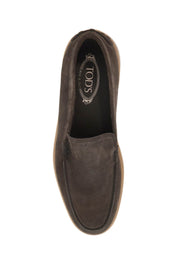 Tod's Suede Loafers   Brown