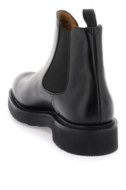 Church's Leather Leicester Chelsea Boots   Black