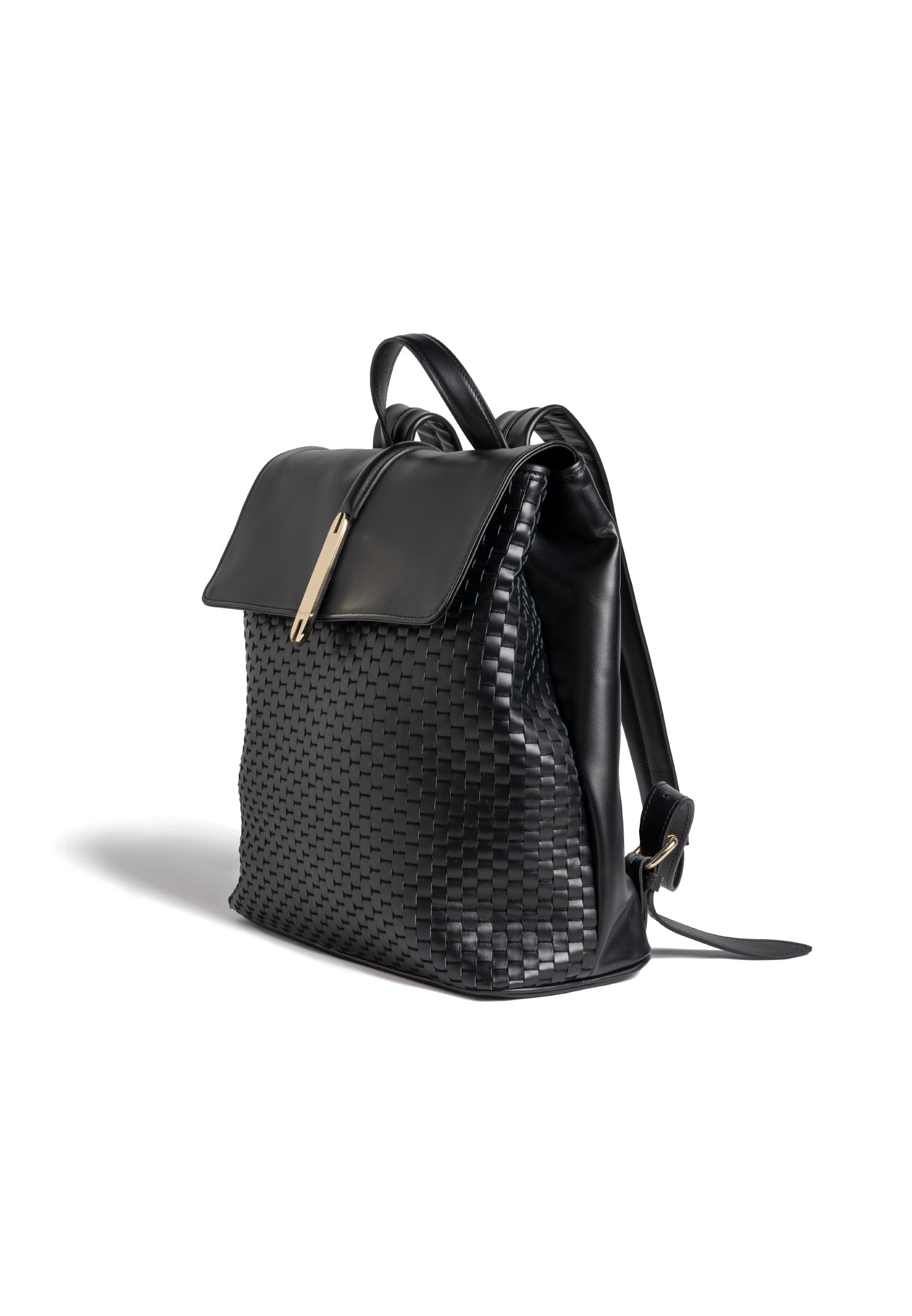 Parise Venezia Woven Leather Backpack