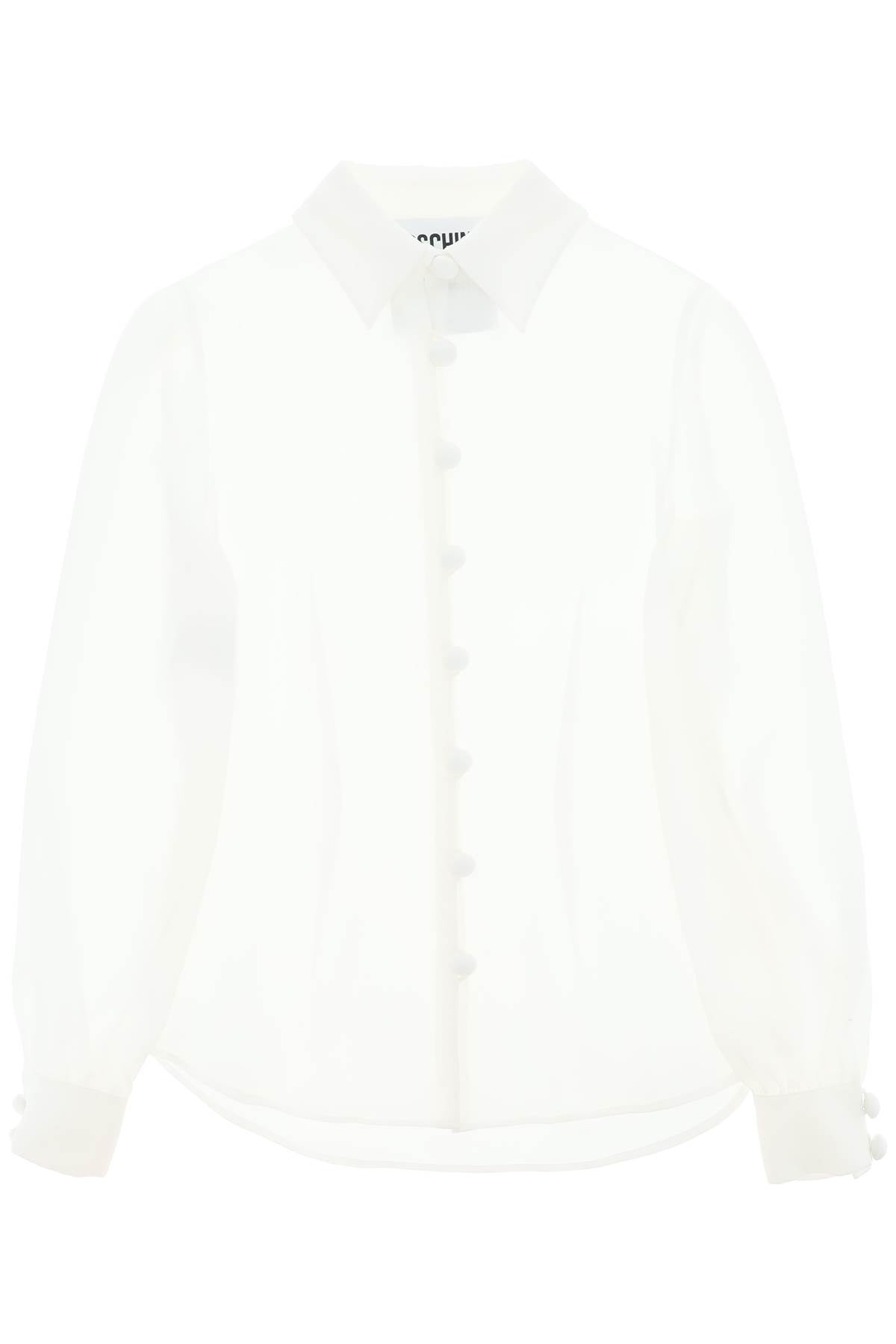 Moschino Silk Shirt   White