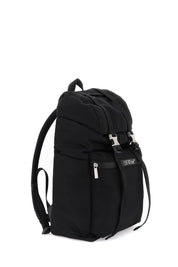 Off White Outdoor Backpack   Black