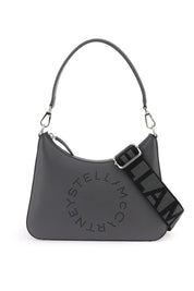 Stella Mc Cartney Small Logo Shoulder Bag   Grey