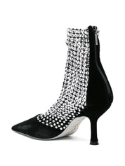 Rene' Caovilla With Heel Black