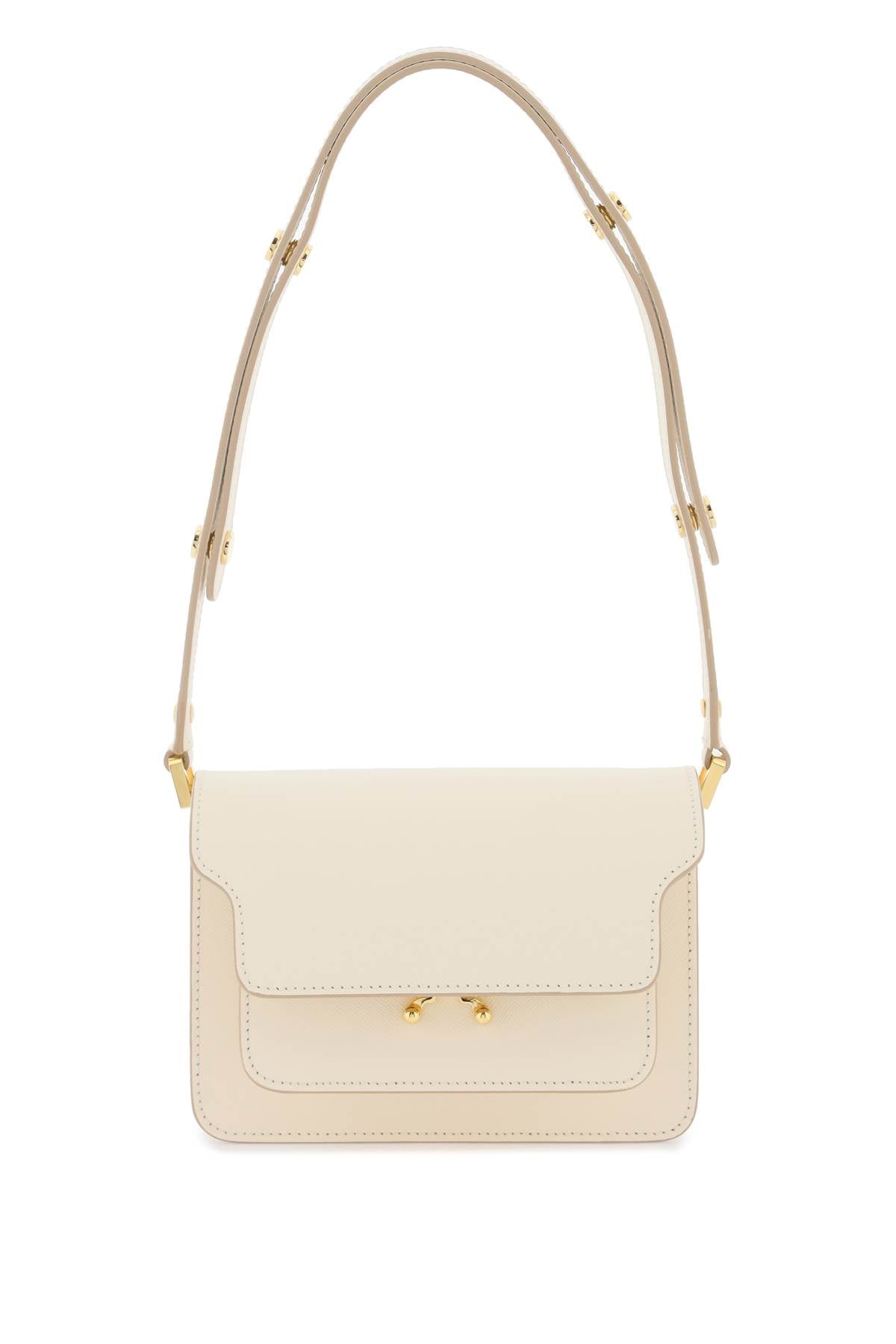 Marni Mini Trunk Bag   White