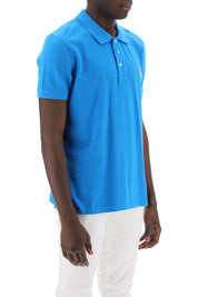 Maison Kitsune Replace With Double Quotefox Head Patch Polo Shirtreplace With Double Quote   Blue