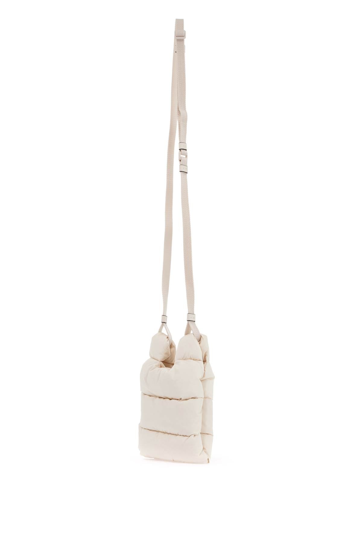 Moncler Lightweight Crossbody Bag   Neutral