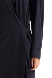 Lemaire Asymmetric Shirt Dress   Blue