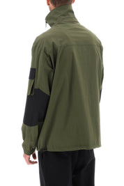 Dsquared2 Technical Blouson Jacket In Stretch Cotton   Green