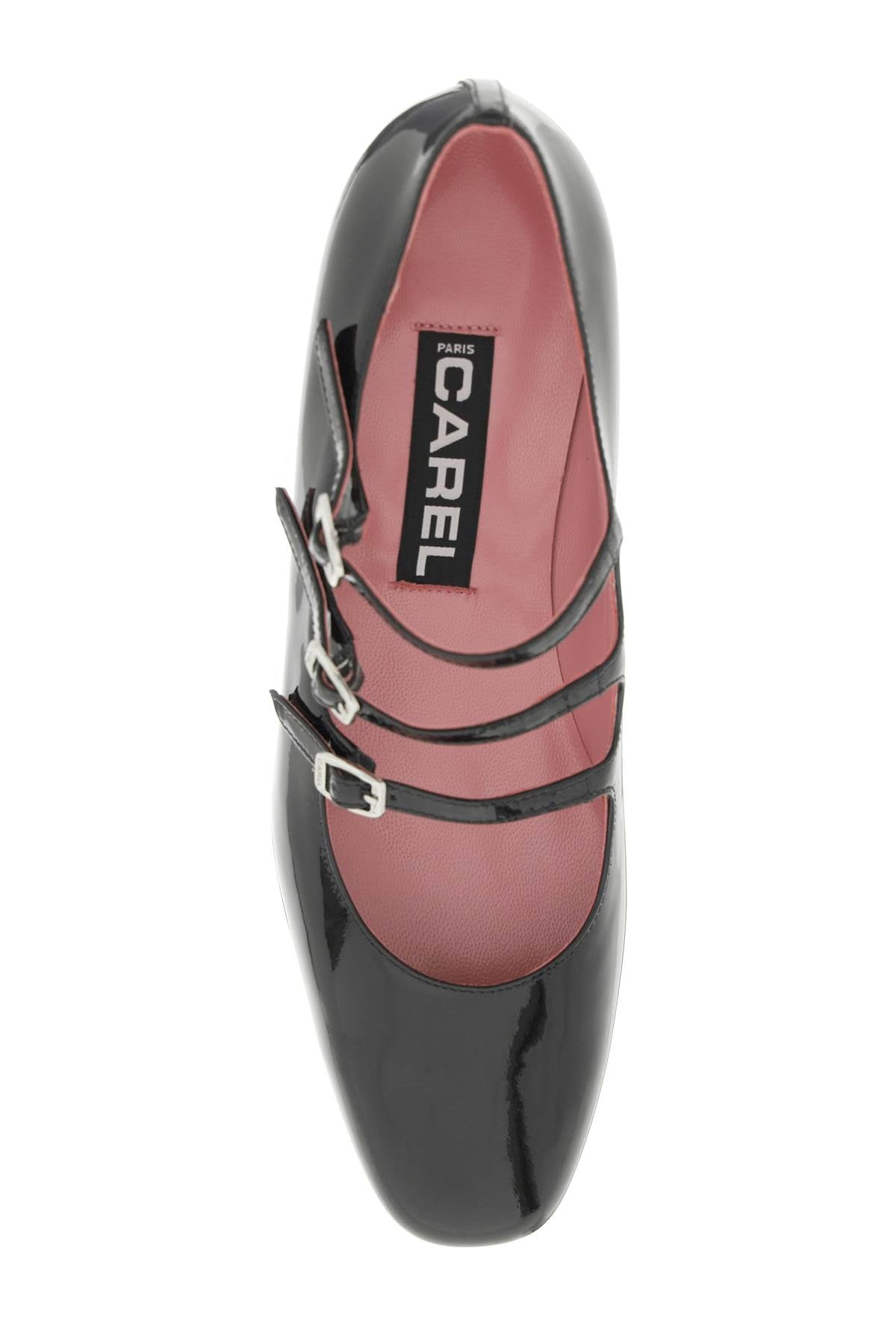 Carel Patent Leather Kina Mary Jane   Black