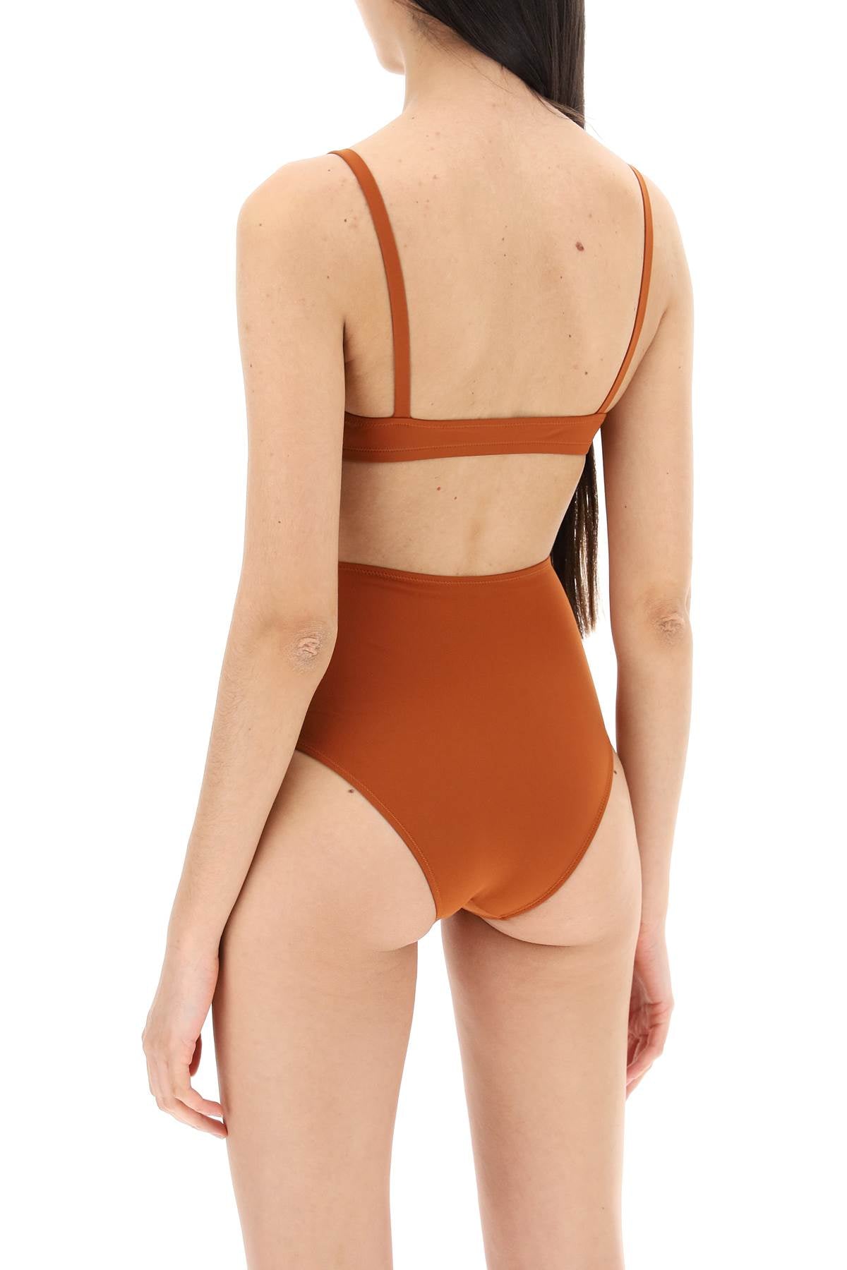 Lido Eleven High Waist Bikini Set   Brown