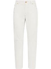 Brunello Cucinelli Jeans White