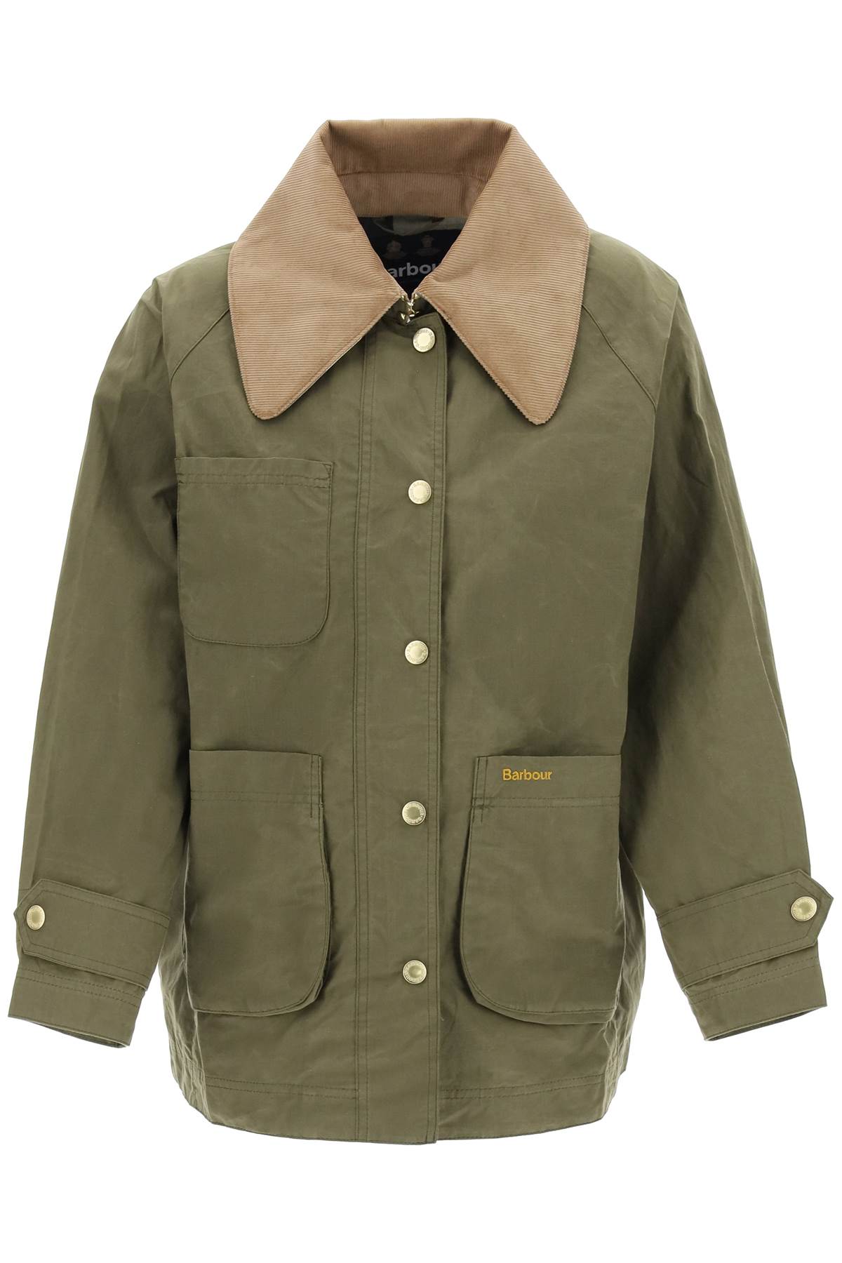 Barbour Hutton Rainproof Jacket   Khaki