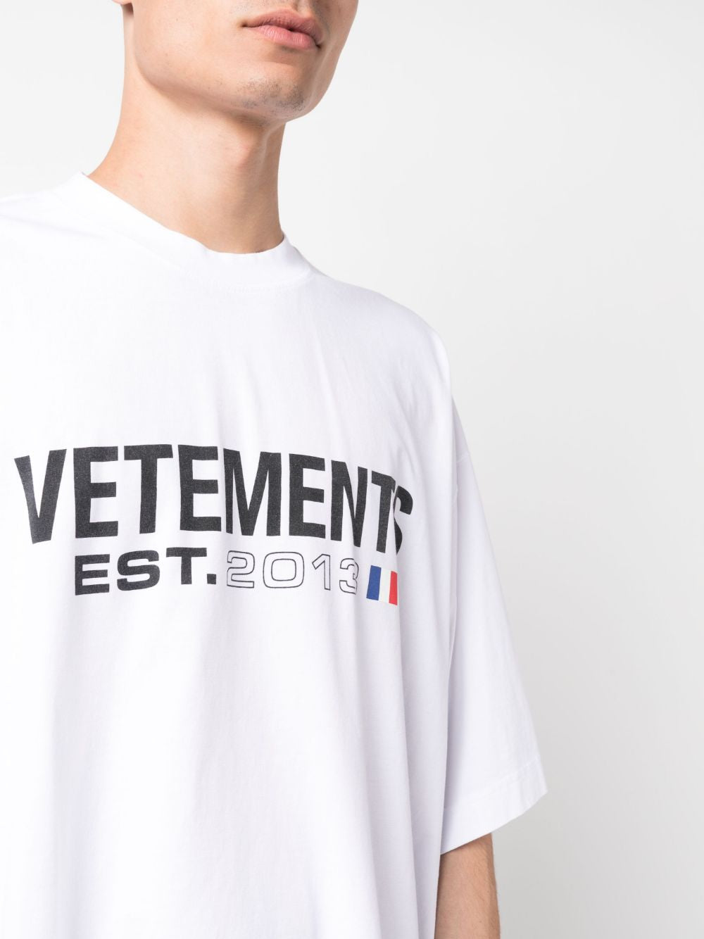 Vetements T Shirts And Polos White