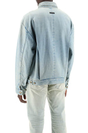 Fear Of God Denim Jacket For Men   Blue