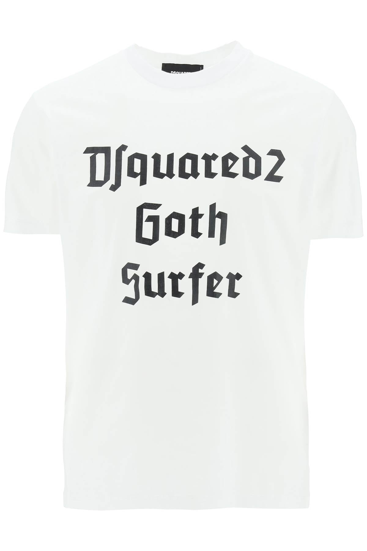 Dsquared2 'D2 Goth Surfer' T Shirt   White