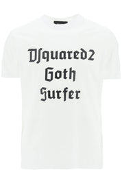 Dsquared2 'D2 Goth Surfer' T Shirt   White