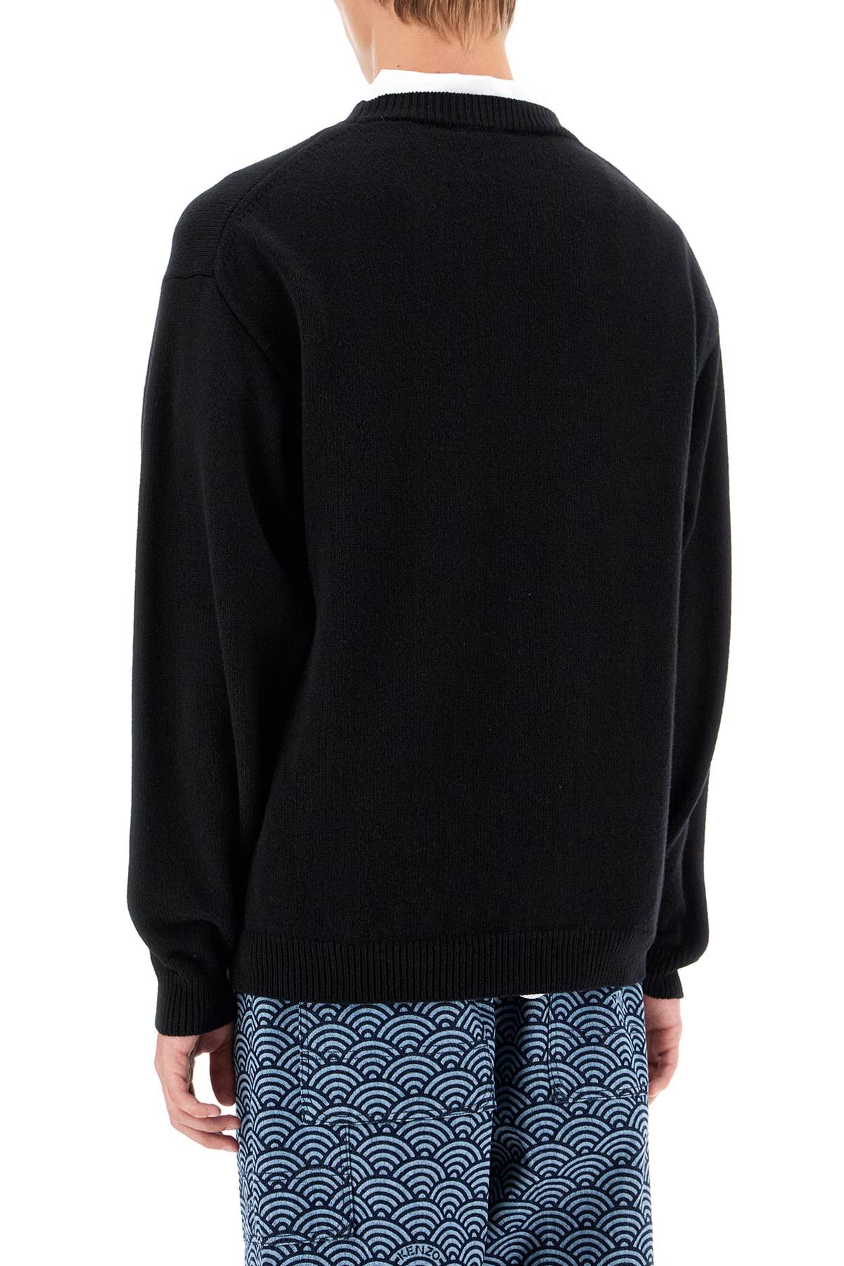 Kenzo "boke Flower Wool Pullover   Black