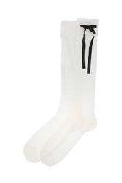 Maison Margiela Socks With Bows   White