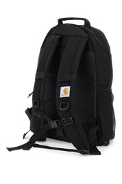 Carhartt Wip Kickflip Backpack In Recycled Fabric   Black