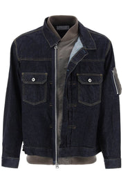 Sacai Denim Blouson   Blue