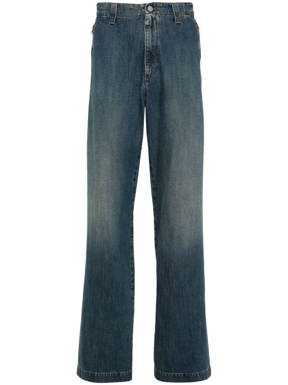 Mm6 Maison Margiela Jeans Blue