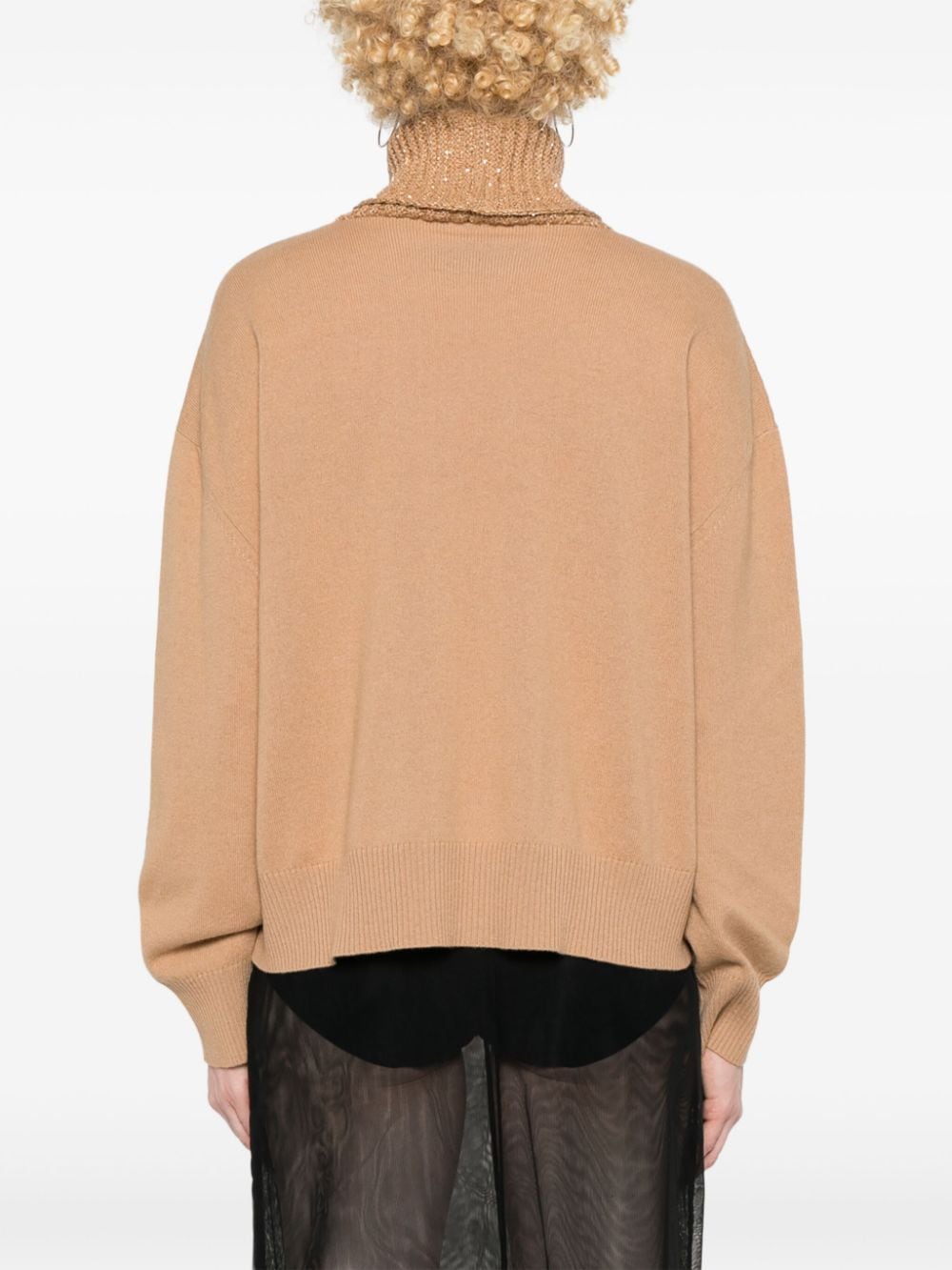 Fabiana Filippi Sweaters Camel