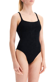 Hunza G. One Piece Swimsuit B   Black