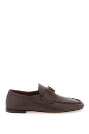 Valentino Garavani Vlogo Signature Calfskin Nappa   Brown