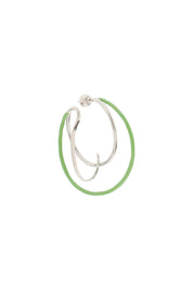 Panconesi 'Double Kilter' Earrings   Green