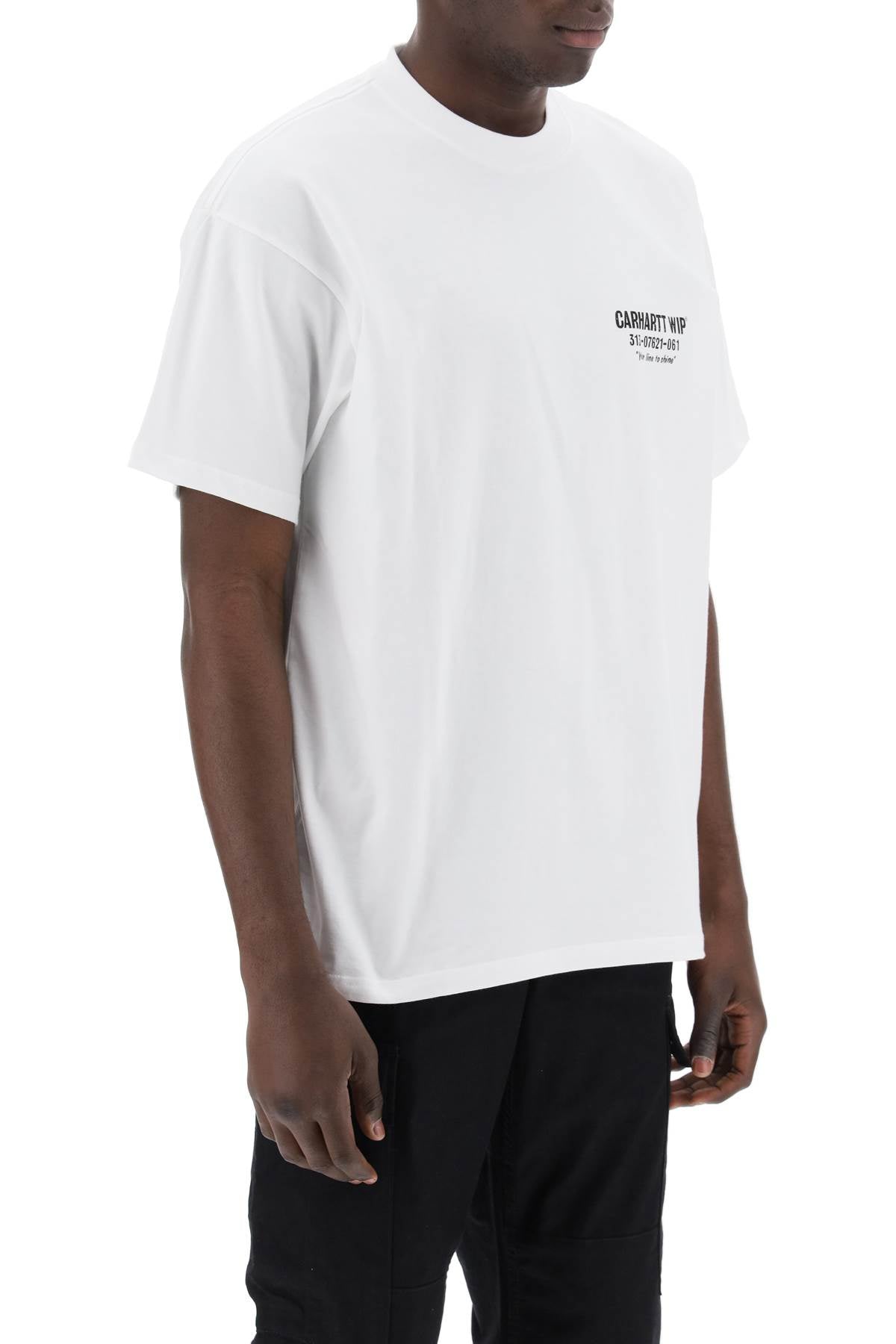 Carhartt Wip Replace With Double Quotetrouble Free T   White