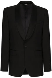 Dolce & Gabbana 'Sicilia' Tuxedo Jacket   Black