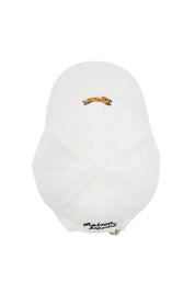 Maison Kitsune Fox Head Baseball Cap   White