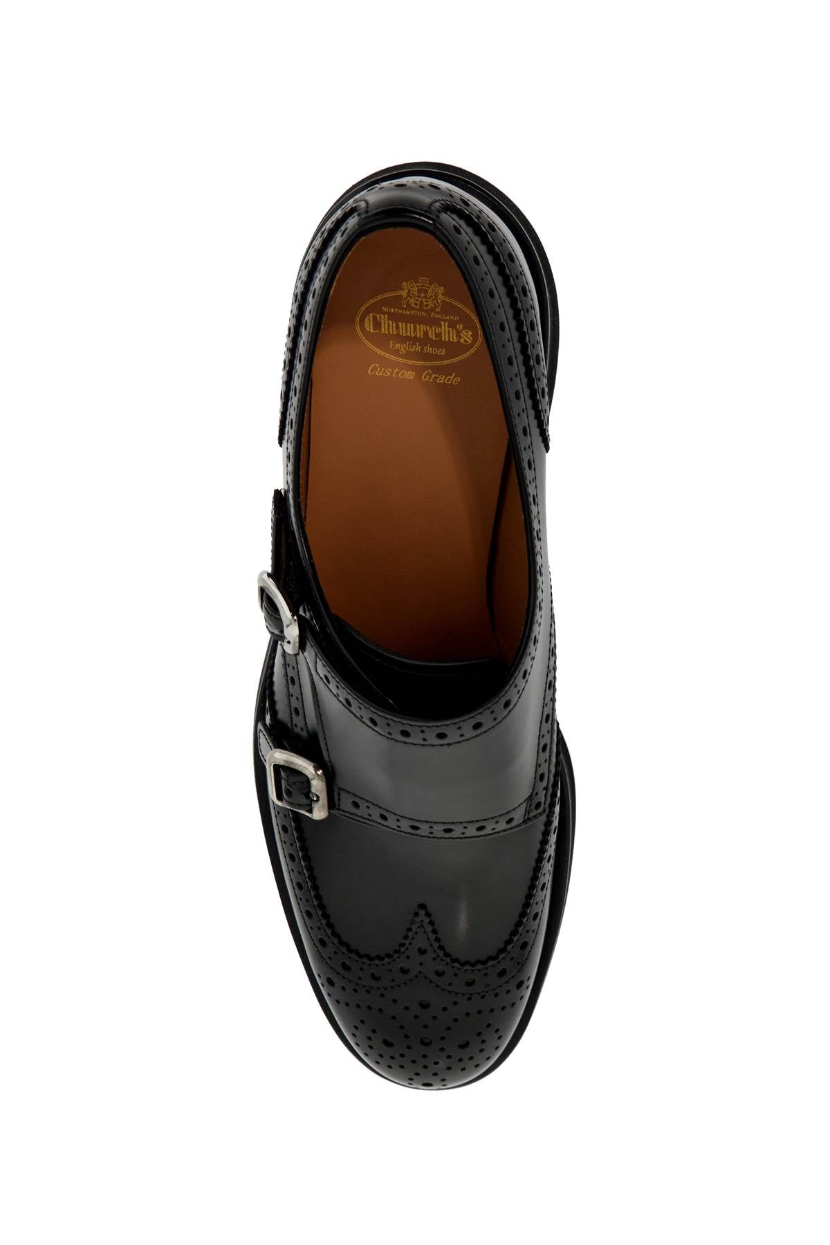 Church's Lana Monk Strap Loaf   Black