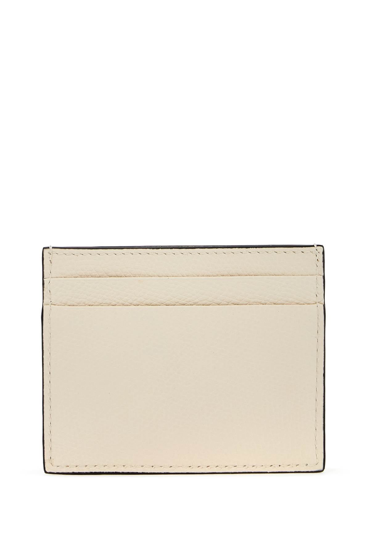 Valentino Garavani Vlogo Signature Card Holder   Neutral