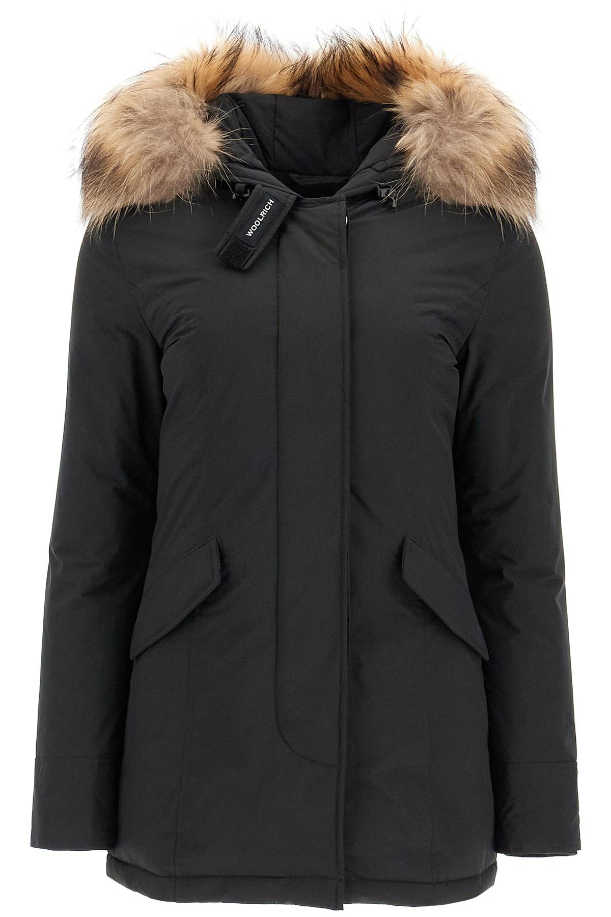 Woolrich Luxury Arctic Parka With Fur   Black