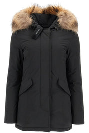 Woolrich Luxury Arctic Parka With Fur   Black