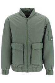 Rains Fuse Bomber Jacket   Green