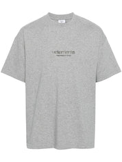 Vetements T Shirts And Polos Grey