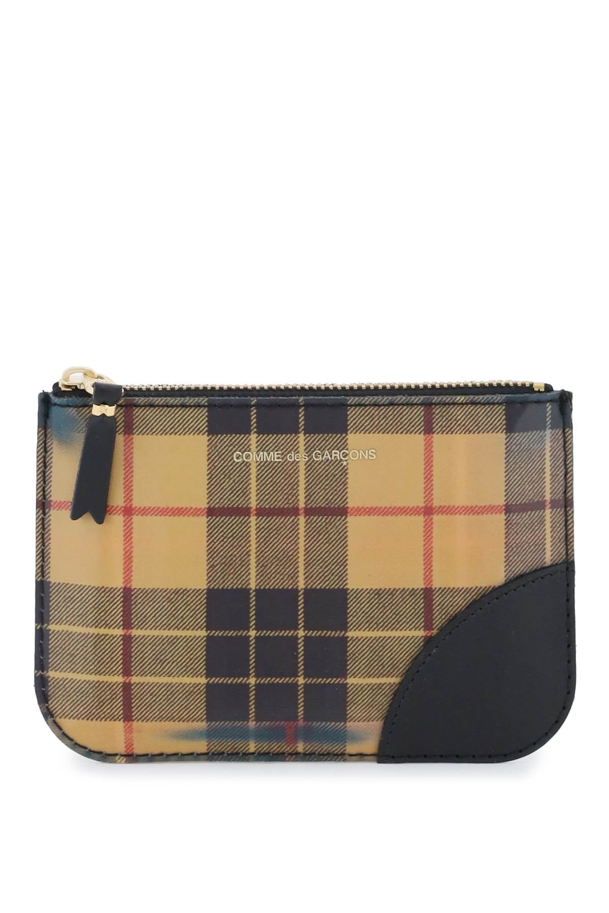 Comme Des Garcons Wallet Lenticular Effect Coin Pouch   Multicolor