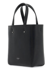 Jimmy Choo Smooth Leather Lenny N/S Tote Bag.   Black