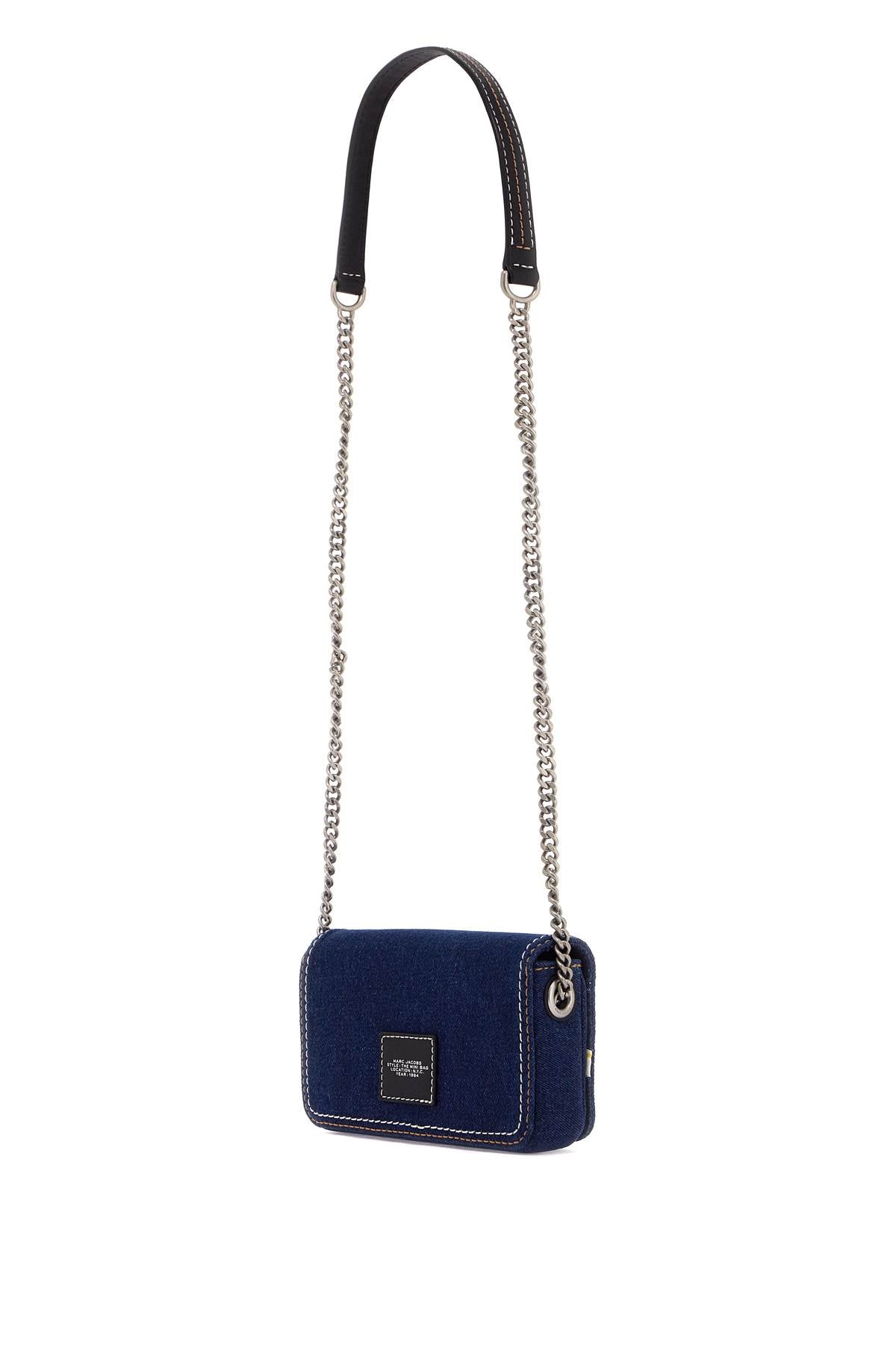 Marc Jacobs The Denim Chain Mini Bag   A   Blue