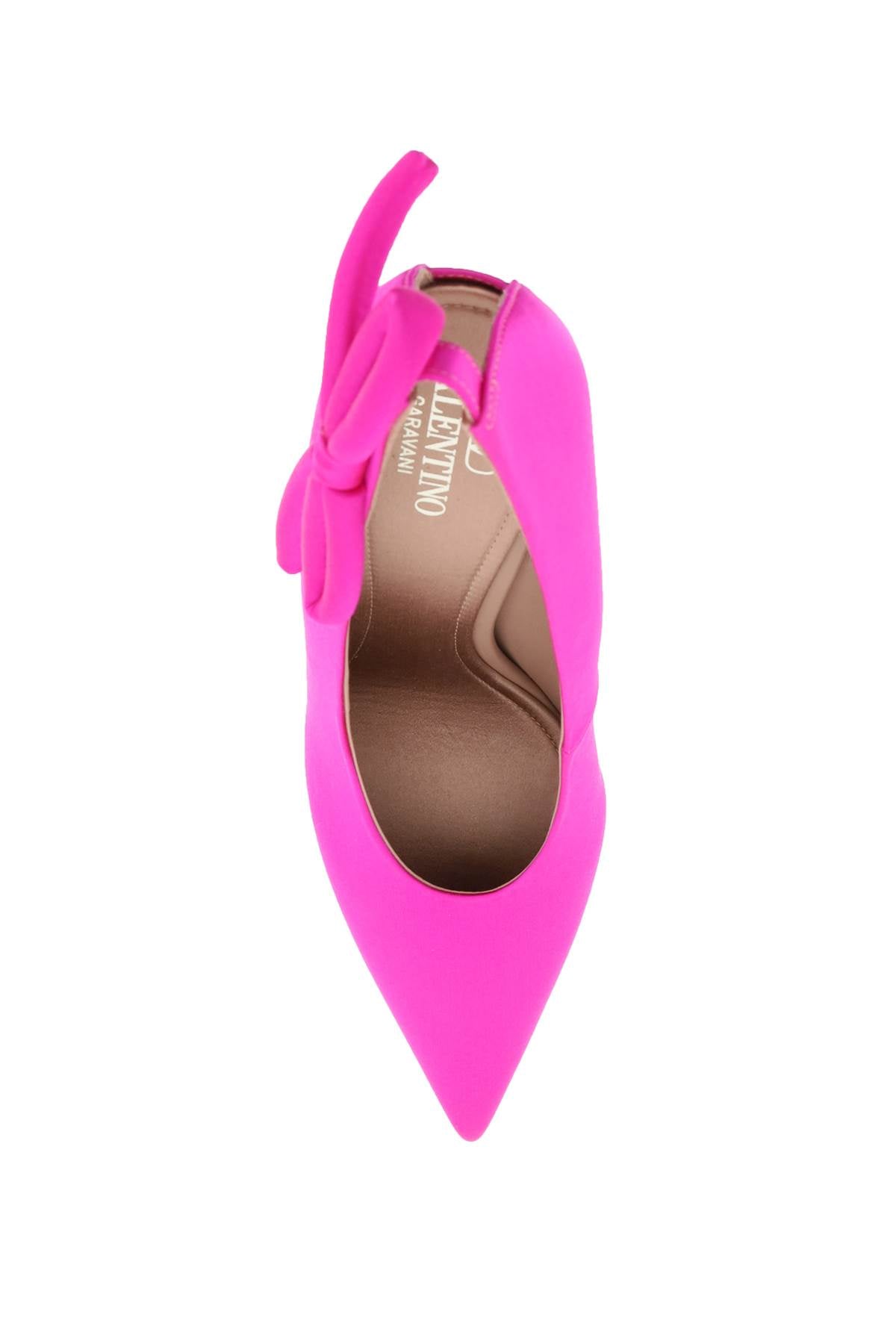 Valentino Garavani Silk 'Nite Out' Pumps   Fuchsia