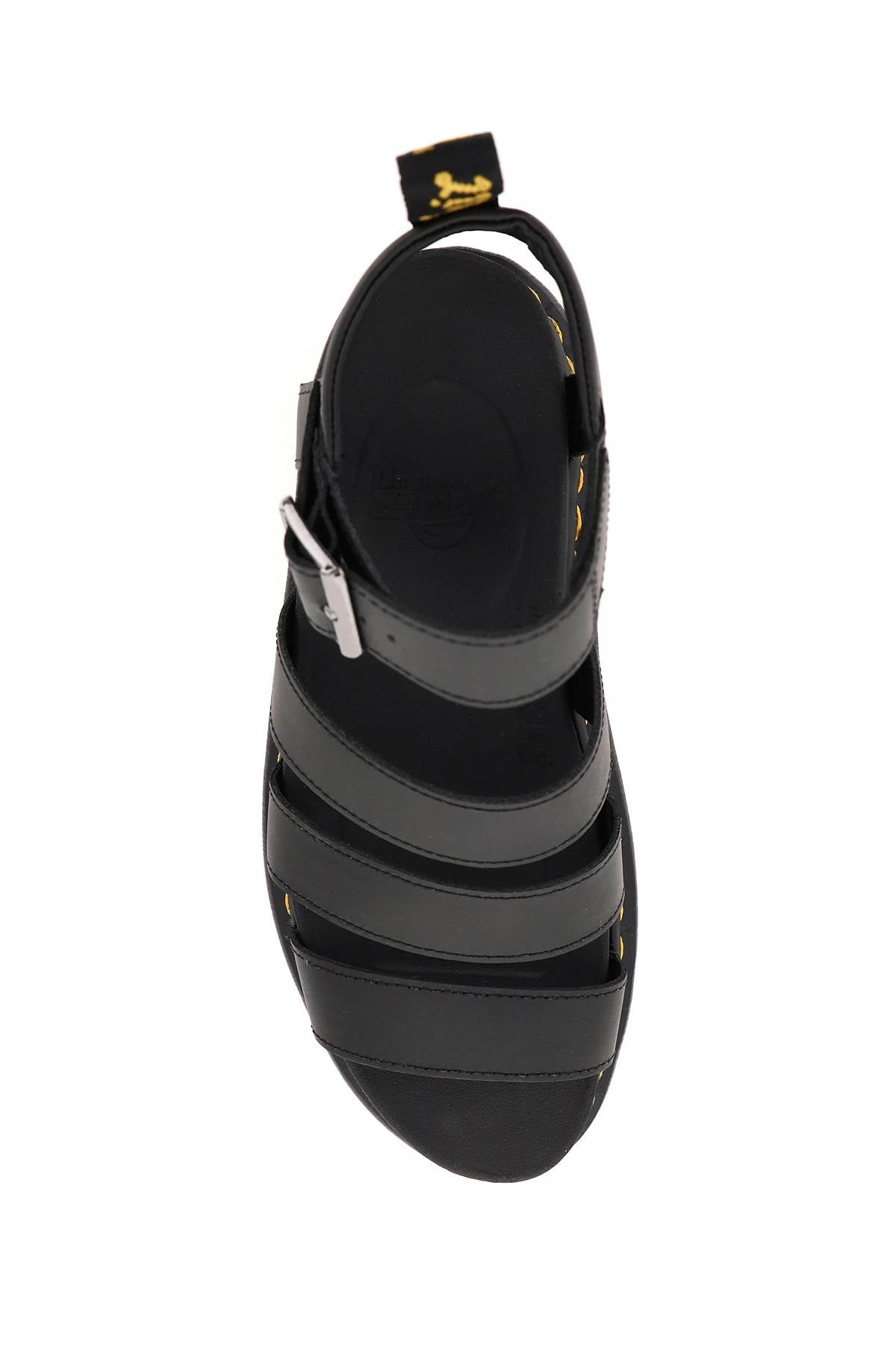 Dr.Martens Hydro Leather Blaire Sandals   Black