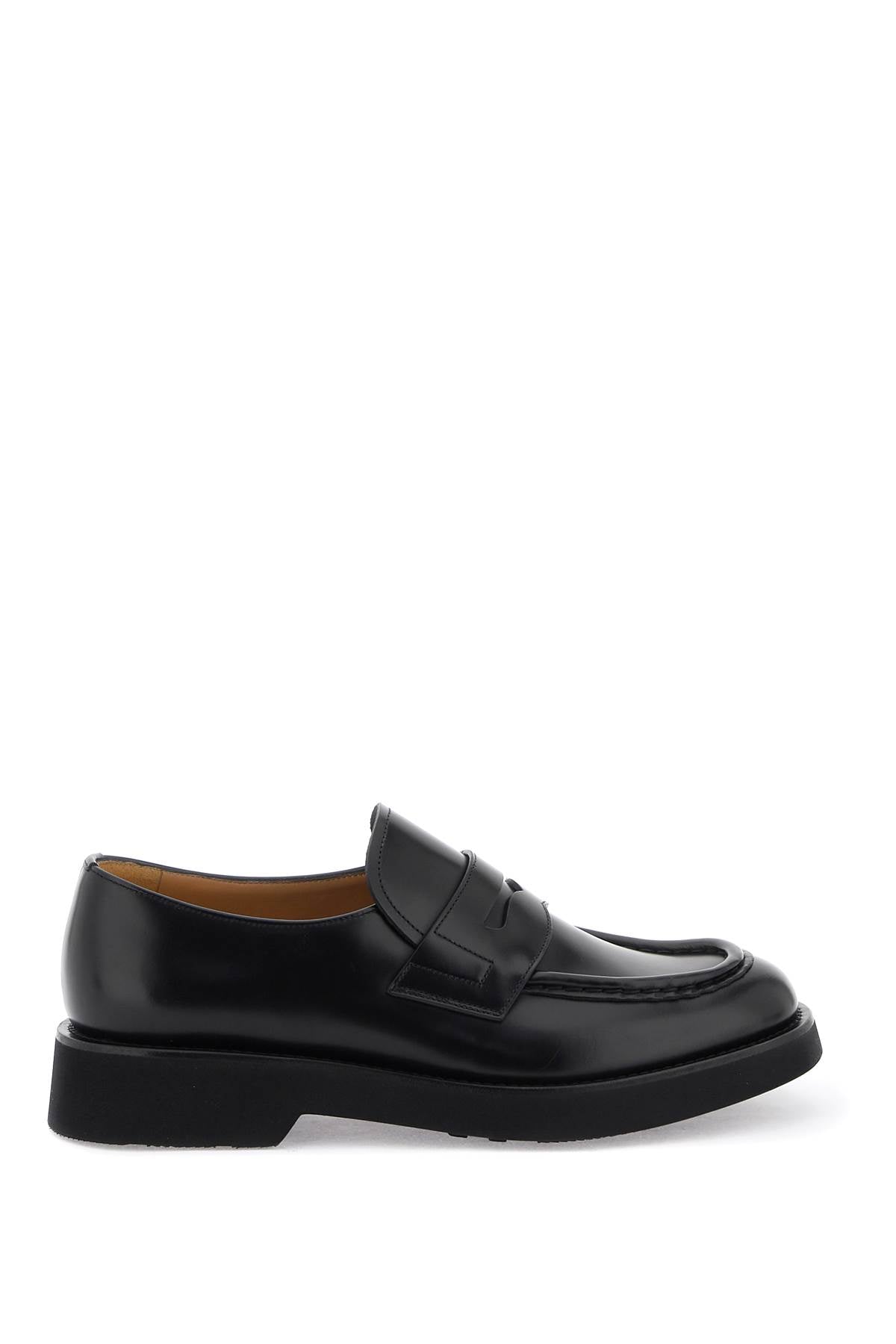 Church's Leather Lynton Loafers   Black