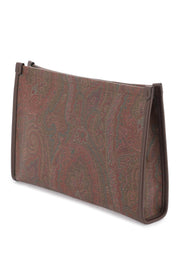 Etro Paisley Pouch With Embroidery   Red