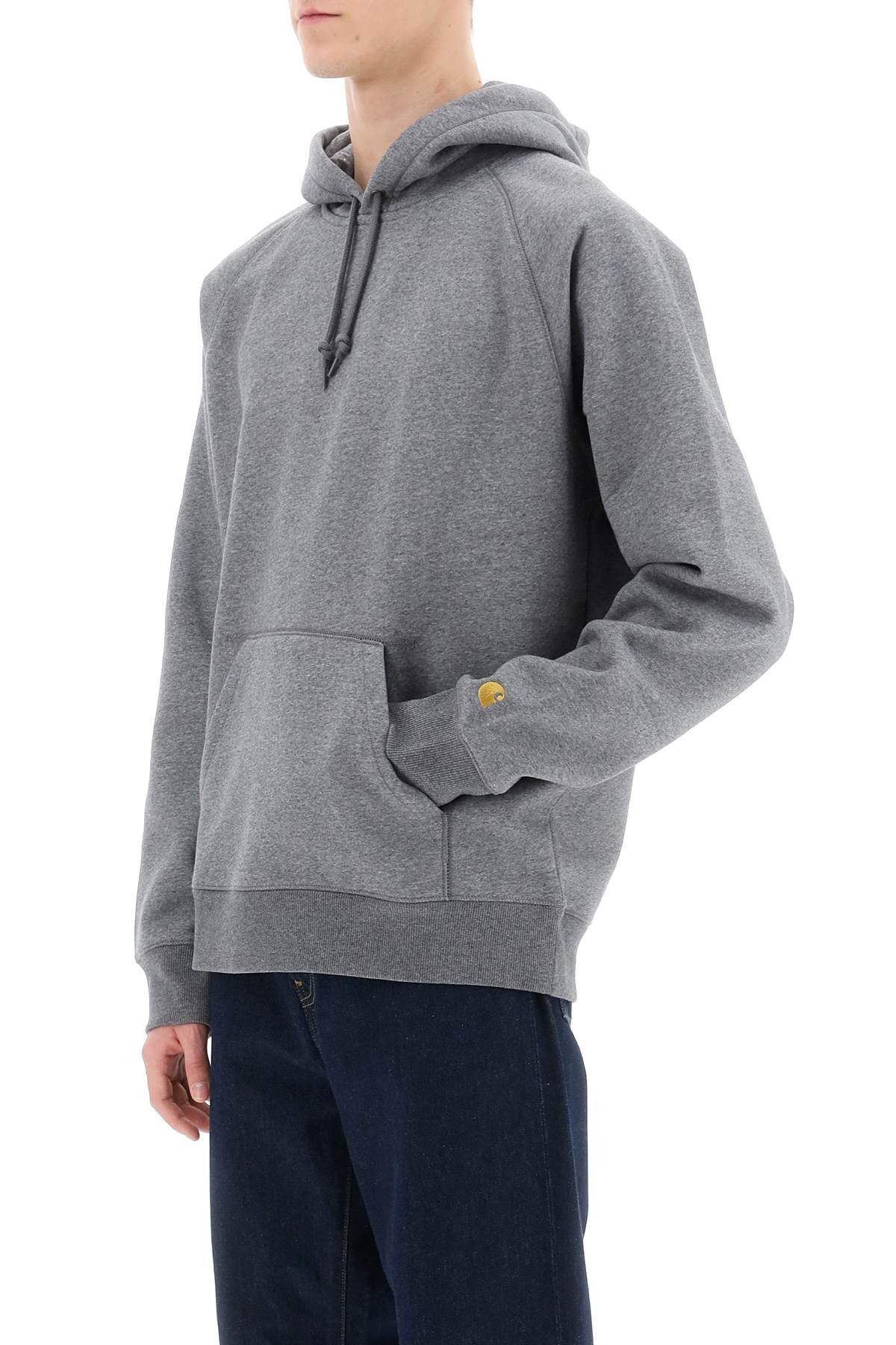 Carhartt Wip Chase Hoodie   Grey