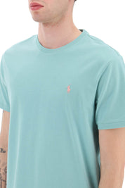 Polo Ralph Lauren Custom Slim Fit T Shirt With Logo   Green