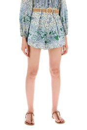 Zimmermann Tuck Ottie Shorts   White