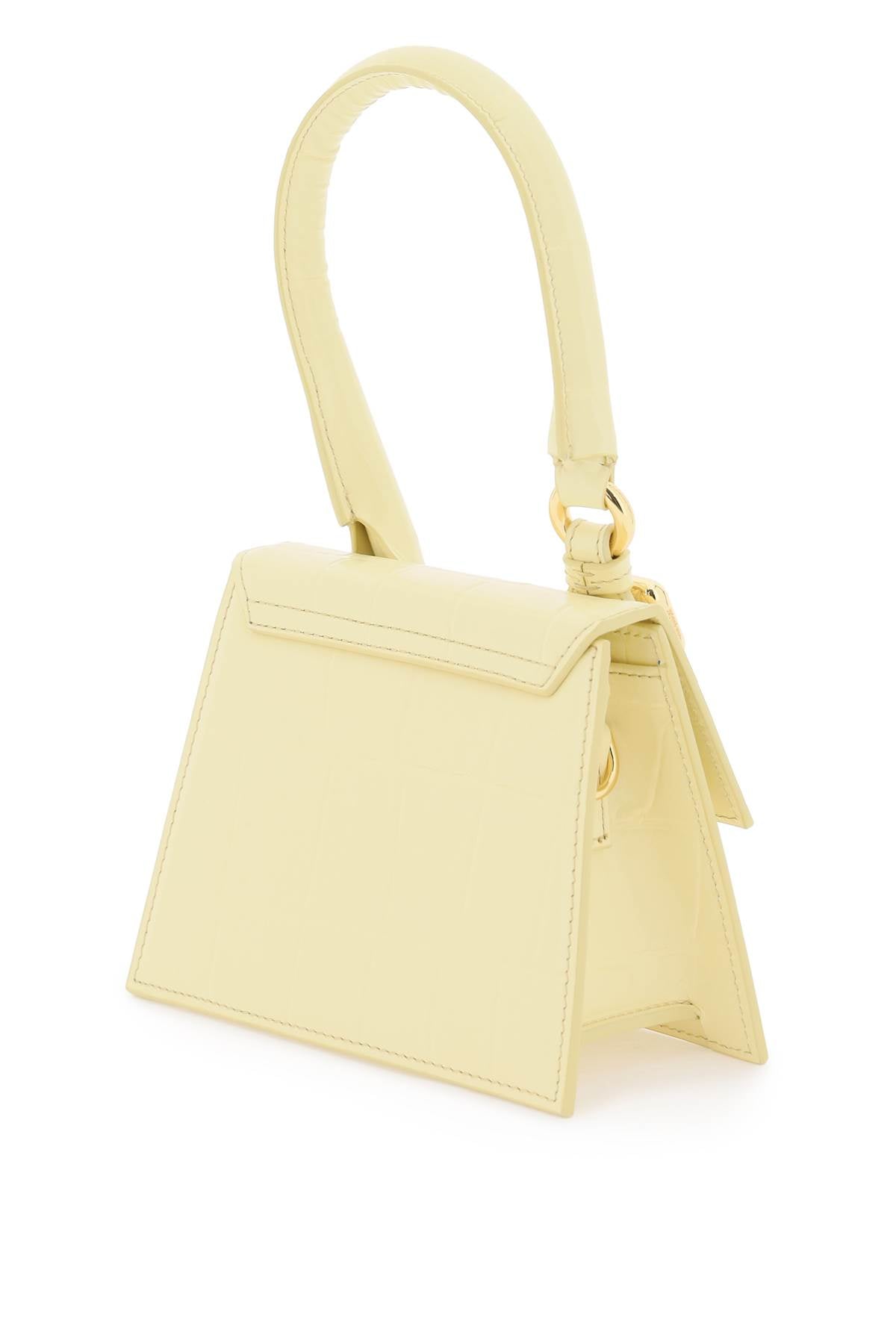 Jacquemus Le Chiquito Moyen Boucle Bag   Yellow